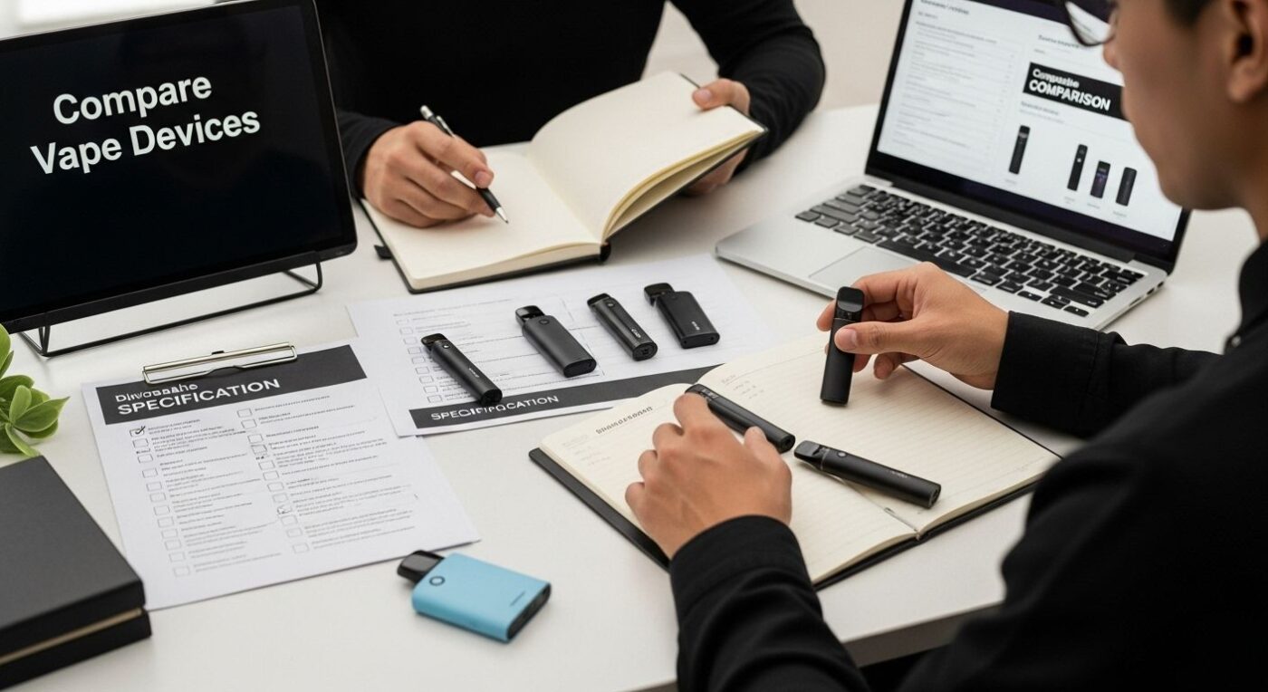 compare vape devices