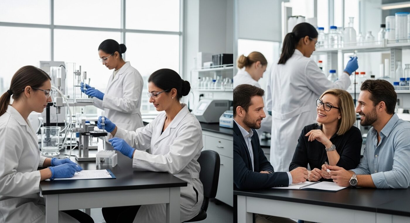 third-party testing, lab quality control, product safety